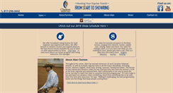 Desktop Screenshot of clantonperformancehorses.com